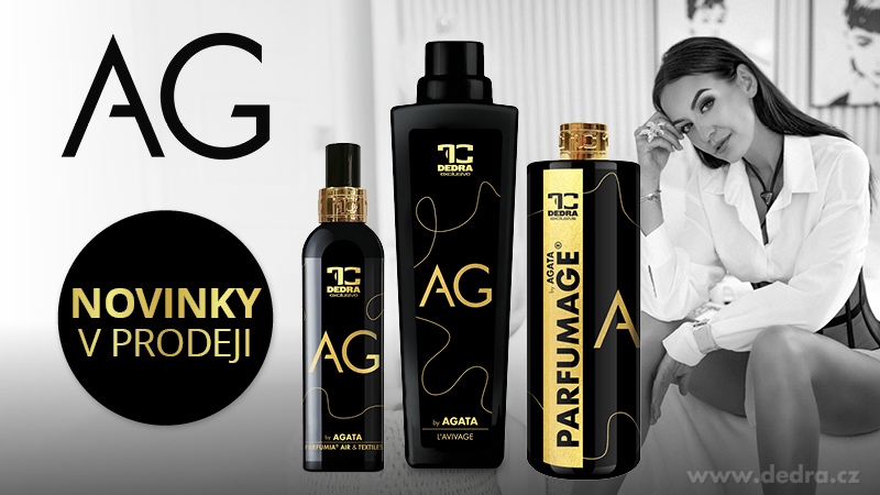 DEDRA AG by AGATA. Nová ikonická vůně, vycházející z osobitého stylu a přirozeného šarmu Agáty Hanychové. Parfemace, která nese podpis ženy s odvahou být sama sebou.