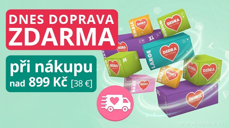 Akce DOPRAVA ZDARMA pouze 27.5.2026!